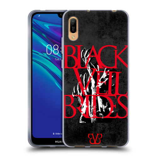 Black Veil Brides Band Art Zombie Hands Soft Gel Case for Huawei Y6 Pro (2019)
