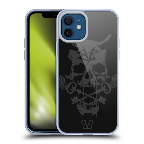 Black Veil Brides Band Art Skull Keys Soft Gel Case for Apple iPhone 12 / iPhone 12 Pro