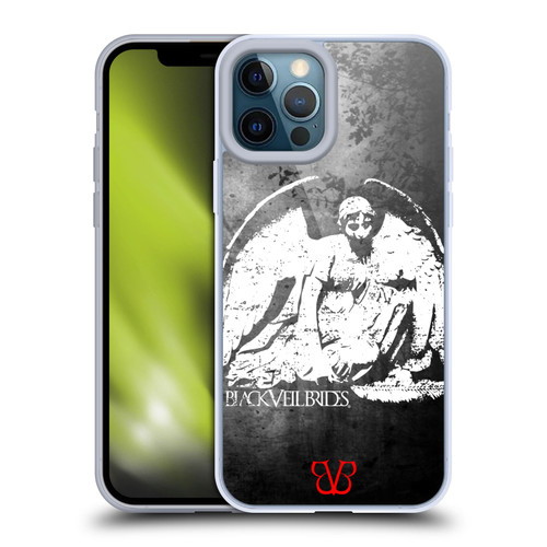 Black Veil Brides Band Art Angel Soft Gel Case for Apple iPhone 12 Pro Max