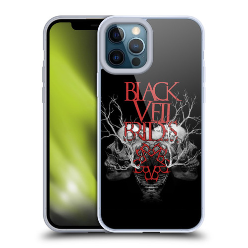 Black Veil Brides Band Art Skull Branches Soft Gel Case for Apple iPhone 12 Pro Max