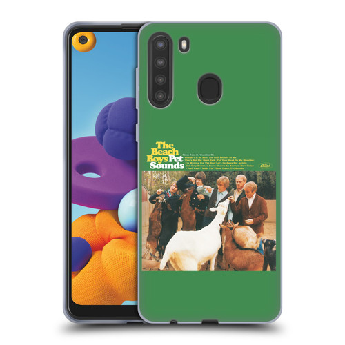 The Beach Boys Album Cover Art Pet Sounds Soft Gel Case for Samsung Galaxy A21 (2020)