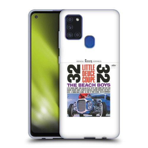 The Beach Boys Album Cover Art Little Deuce Coupe Soft Gel Case for Samsung Galaxy A21s (2020)