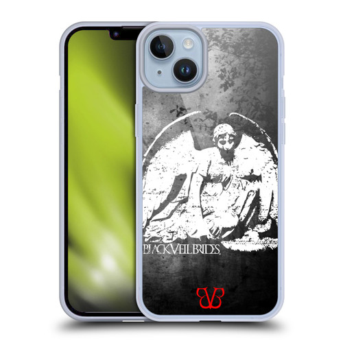 Black Veil Brides Band Art Angel Soft Gel Case for Apple iPhone 14 Plus