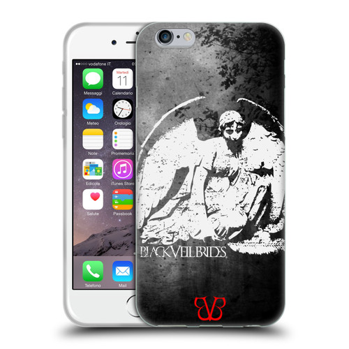 Black Veil Brides Band Art Angel Soft Gel Case for Apple iPhone 6 / iPhone 6s