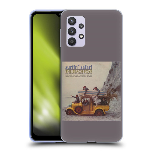 The Beach Boys Album Cover Art Surfin Safari Soft Gel Case for Samsung Galaxy A32 5G / M32 5G (2021)