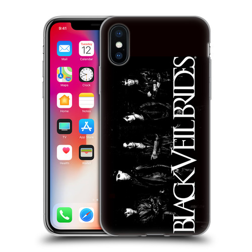 Black Veil Brides Band Art Band Photo Soft Gel Case for Apple iPhone X / iPhone XS