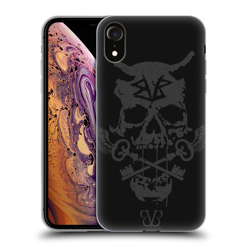 Black Veil Brides Band Art Skull Keys Soft Gel Case for Apple iPhone XR