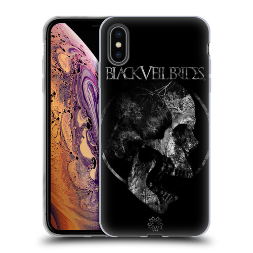 Black Veil Brides Band Art Roots Soft Gel Case for Apple iPhone XS Max