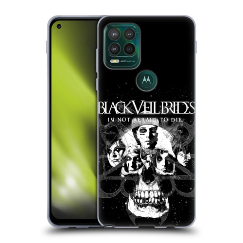 Black Veil Brides Band Art Skull Faces Soft Gel Case for Motorola Moto G Stylus 5G 2021