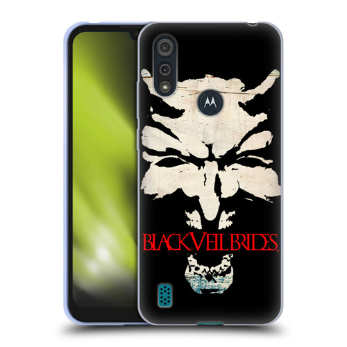 Black Veil Brides Band Art Devil Art Soft Gel Case for Motorola Moto E6s (2020)