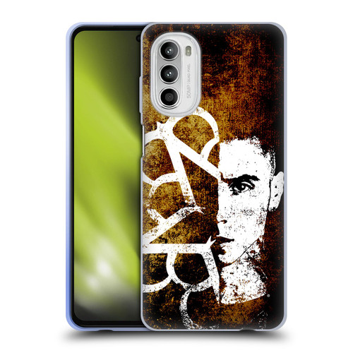 Black Veil Brides Band Art Andy Soft Gel Case for Motorola Moto G52