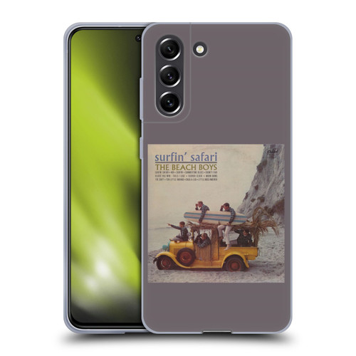 The Beach Boys Album Cover Art Surfin Safari Soft Gel Case for Samsung Galaxy S21 FE 5G