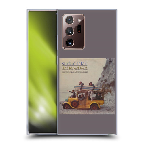 The Beach Boys Album Cover Art Surfin Safari Soft Gel Case for Samsung Galaxy Note20 Ultra / 5G