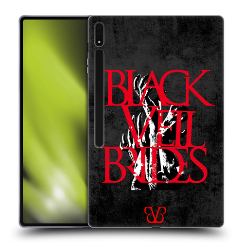Black Veil Brides Band Art Zombie Hands Soft Gel Case for Samsung Galaxy Tab S8 Ultra