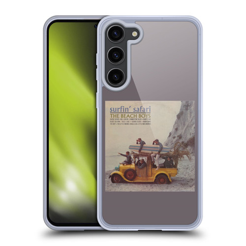 The Beach Boys Album Cover Art Surfin Safari Soft Gel Case for Samsung Galaxy S23+ 5G