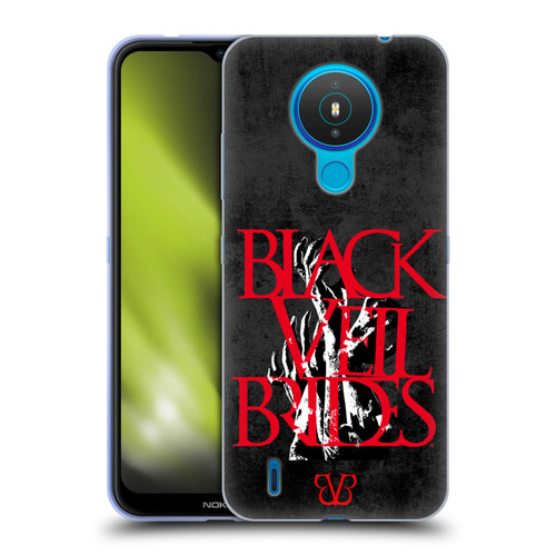 Black Veil Brides Band Art Zombie Hands Soft Gel Case for Nokia 1.4