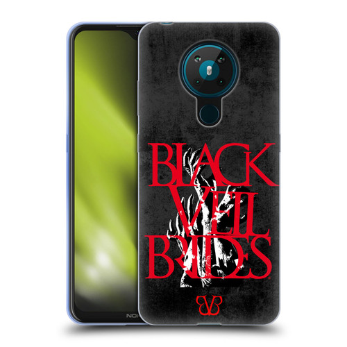 Black Veil Brides Band Art Zombie Hands Soft Gel Case for Nokia 5.3