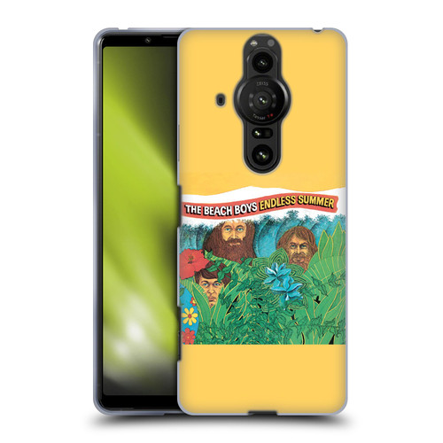 The Beach Boys Album Cover Art Endless Summer Soft Gel Case for Sony Xperia Pro-I