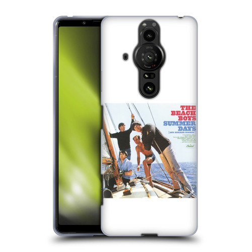 The Beach Boys Album Cover Art Summer Days and Nights Soft Gel Case for Sony Xperia Pro-I