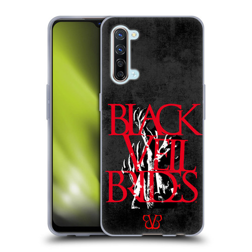 Black Veil Brides Band Art Zombie Hands Soft Gel Case for OPPO Find X2 Lite 5G