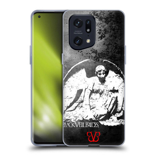 Black Veil Brides Band Art Angel Soft Gel Case for OPPO Find X5 Pro