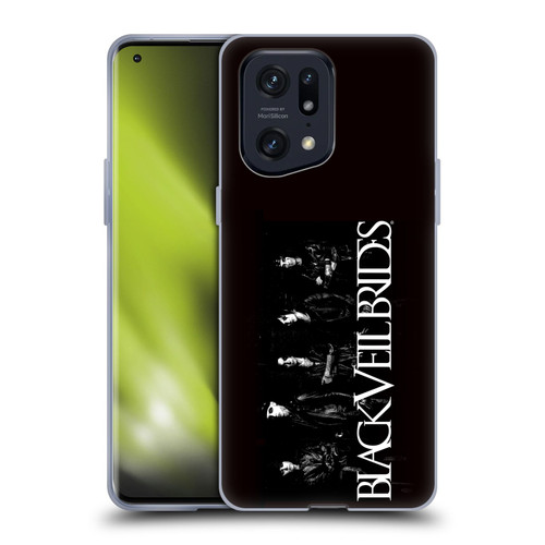 Black Veil Brides Band Art Band Photo Soft Gel Case for OPPO Find X5 Pro