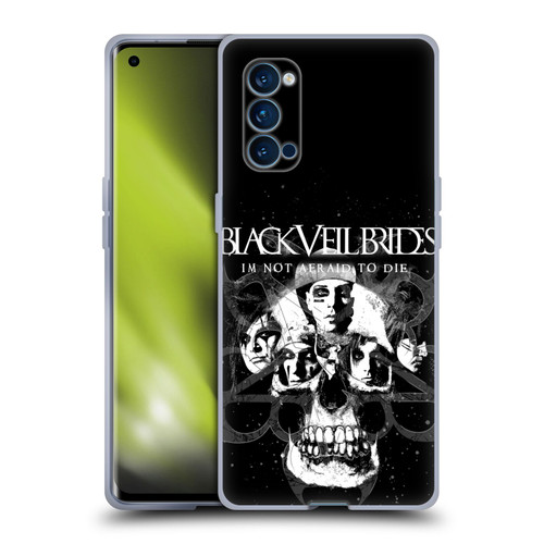 Black Veil Brides Band Art Skull Faces Soft Gel Case for OPPO Reno 4 Pro 5G