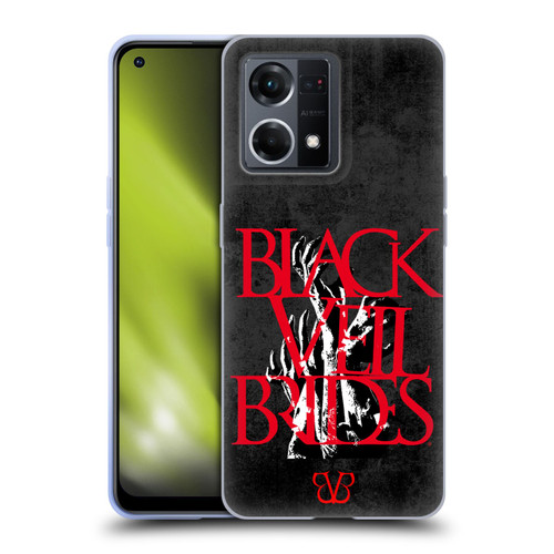 Black Veil Brides Band Art Zombie Hands Soft Gel Case for OPPO Reno8 4G