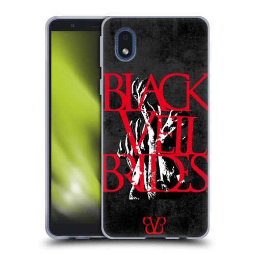 Black Veil Brides Band Art Zombie Hands Soft Gel Case for Samsung Galaxy A01 Core (2020)