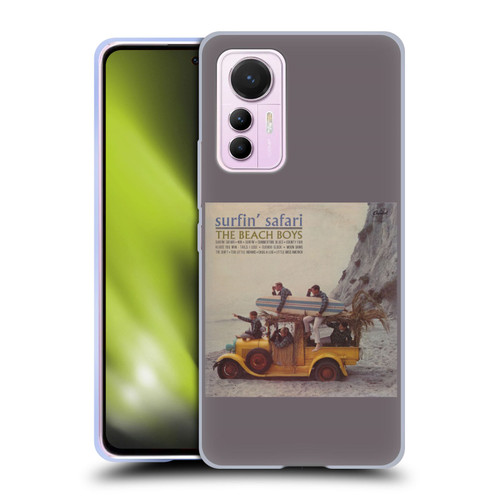 The Beach Boys Album Cover Art Surfin Safari Soft Gel Case for Xiaomi 12 Lite