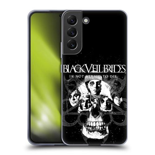 Black Veil Brides Band Art Skull Faces Soft Gel Case for Samsung Galaxy S22+ 5G