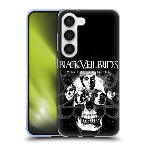 Black Veil Brides Band Art Skull Faces Soft Gel Case for Samsung Galaxy S23 5G