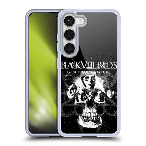 Black Veil Brides Band Art Skull Faces Soft Gel Case for Samsung Galaxy S23 5G