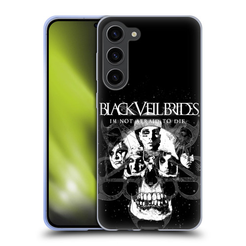 Black Veil Brides Band Art Skull Faces Soft Gel Case for Samsung Galaxy S23+ 5G