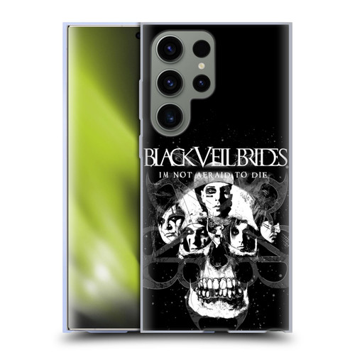 Black Veil Brides Band Art Skull Faces Soft Gel Case for Samsung Galaxy S23 Ultra 5G