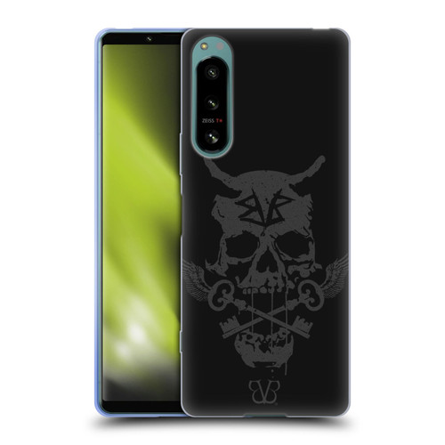 Black Veil Brides Band Art Skull Keys Soft Gel Case for Sony Xperia 5 IV