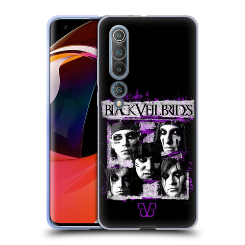 Black Veil Brides Band Art Grunge Faces Soft Gel Case for Xiaomi Mi 10 5G / Mi 10 Pro 5G