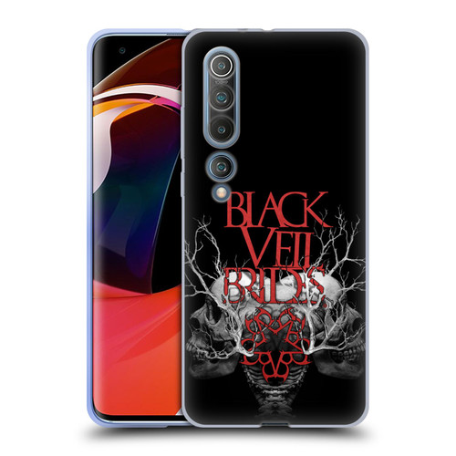 Black Veil Brides Band Art Skull Branches Soft Gel Case for Xiaomi Mi 10 5G / Mi 10 Pro 5G