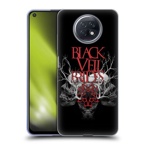 Black Veil Brides Band Art Skull Branches Soft Gel Case for Xiaomi Redmi Note 9T 5G