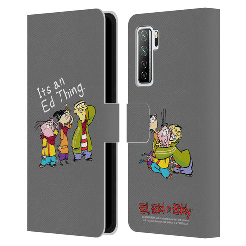 Ed, Edd, n Eddy Graphics It's An Ed Thing Leather Book Wallet Case Cover For Huawei Nova 7 SE/P40 Lite 5G