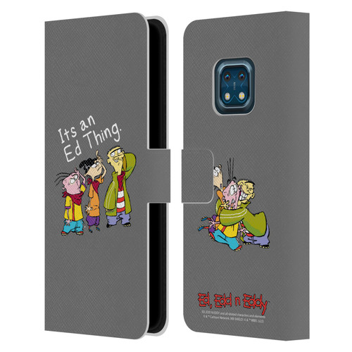Ed, Edd, n Eddy Graphics It's An Ed Thing Leather Book Wallet Case Cover For Nokia XR20