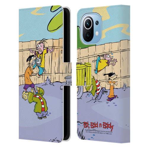 Ed, Edd, n Eddy Graphics Characters Leather Book Wallet Case Cover For Xiaomi Mi 11