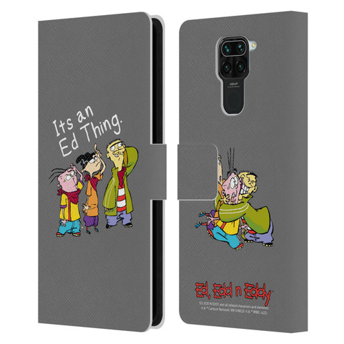 Ed, Edd, n Eddy Graphics It's An Ed Thing Leather Book Wallet Case Cover For Xiaomi Redmi Note 9 / Redmi 10X 4G
