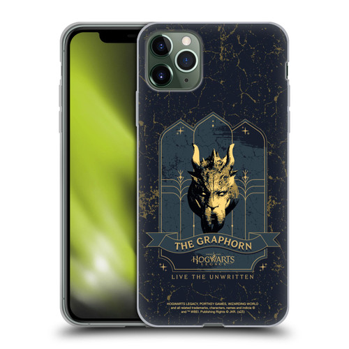 Hogwarts Legacy Graphics The Graphorn Soft Gel Case for Apple iPhone 11 Pro Max