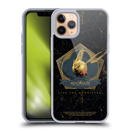 Hogwarts Legacy Graphics Golden Snidget Soft Gel Case for Apple iPhone 11 Pro