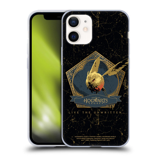 Hogwarts Legacy Graphics Golden Snidget Soft Gel Case for Apple iPhone 12 Mini