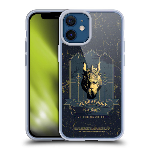 Hogwarts Legacy Graphics The Graphorn Soft Gel Case for Apple iPhone 12 Mini