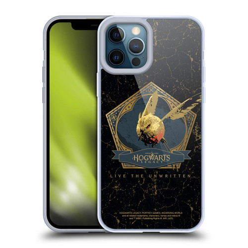 Hogwarts Legacy Graphics Golden Snidget Soft Gel Case for Apple iPhone 12 Pro Max