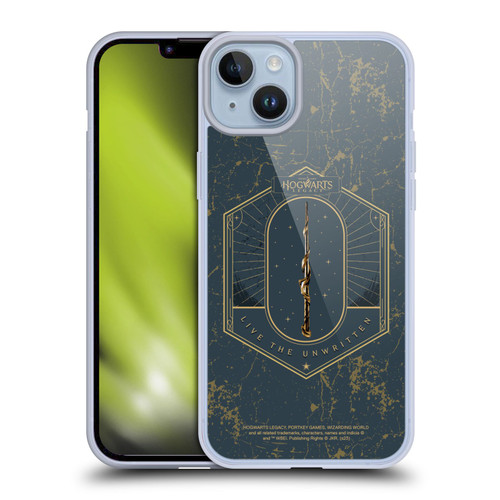 Hogwarts Legacy Graphics Live The Unwritten Soft Gel Case for Apple iPhone 14 Plus