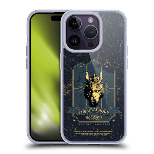 Hogwarts Legacy Graphics The Graphorn Soft Gel Case for Apple iPhone 14 Pro